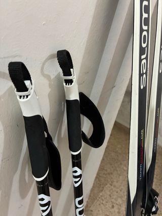 Esquis de fondo y bastones junior