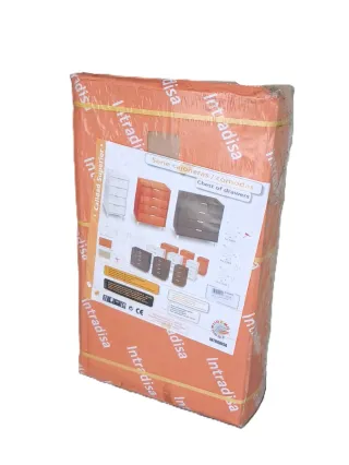 Cajonera de madera y metal