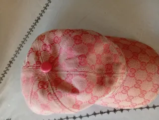Gorra Gucci rosa