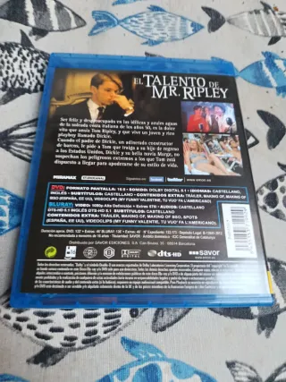 El Talento de Mr. Ripley (Combo Blu-ray + DVD)