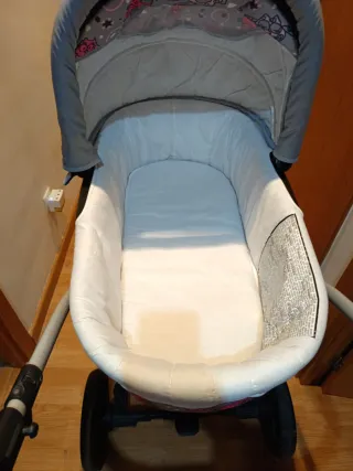 Cochecito bebe 3piezas,seminuevo