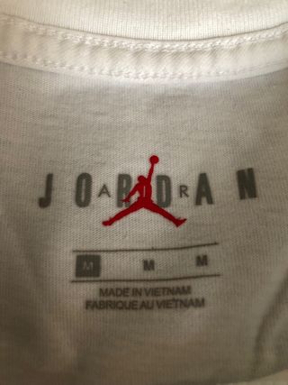 Camiseta Air Jordan.