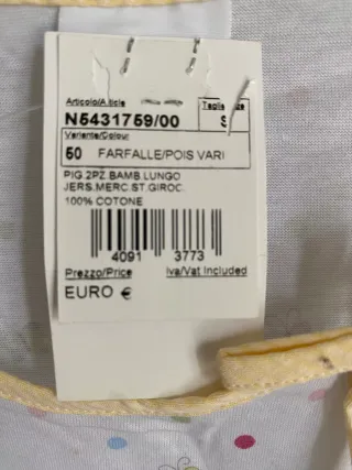 Pigiama tg 14 anni bambina Nannolo