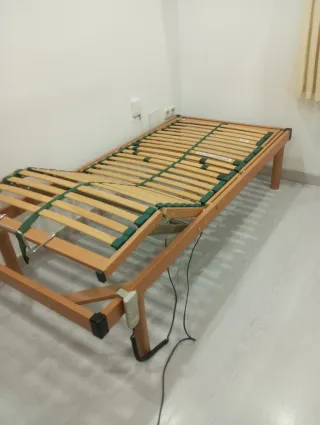 Cama eléctrica articulada