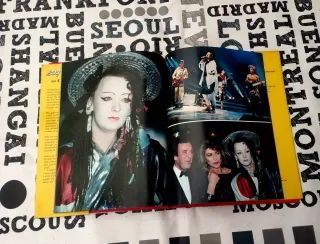 Libro tapa dura Boy George and Culture Club