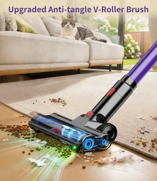 Aspiradora Inalámbrica 450W 40KPa, Escoba