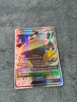 Carta Pokémon Snorlax GX 190 PS