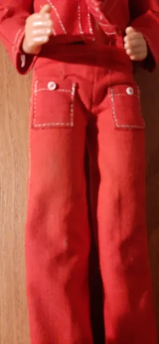 Ken Barbie SOLO vestito rosso anno 1974