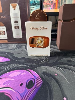 Vintage Radio Lataffa 3 pack perfume