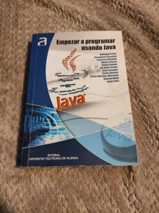 EMPEZAR A PROGRAMAR USANDO JAVA