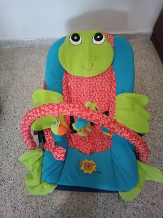 Hamaca para bebé con diseño de rana