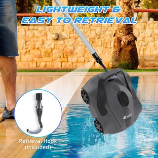 Robot piscina 130 minutos de limpieza hasta 100m2