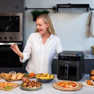 Cecotec Friggitrice ad Aria Senza Olio 6 L Cecofry Experience Window 6000