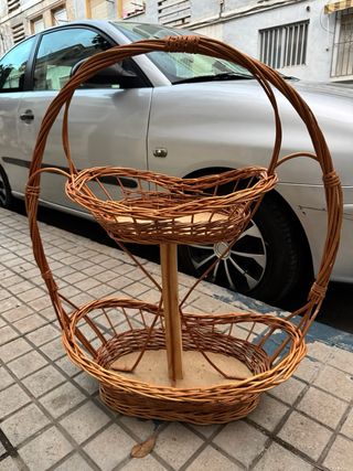 Cesto de mimbre