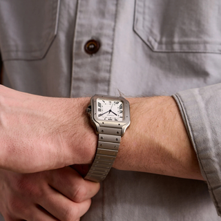 Cartier Santos Titanio grande WSSA0089 -NEW-