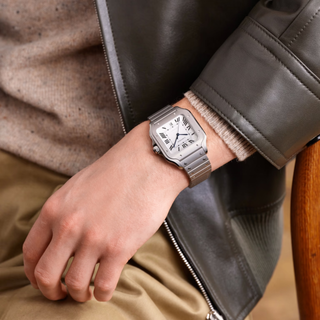 Cartier Santos Titanio grande WSSA0089 -NEW-