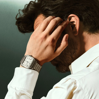 Cartier Santos Titanio grande WSSA0089 -NEW-