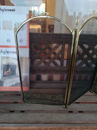 Protector chimenea Inglenook 3 paneles – nuevo