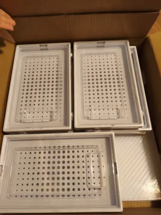 Cajas zapatos apilables