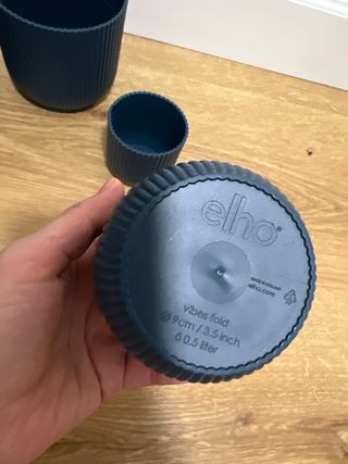 Conjunto de macetas Elho Vibes Fold de color azul