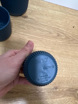 Conjunto de macetas Elho Vibes Fold de color azul