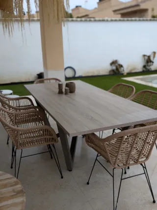 Mesa Exterior Jardin y sillas