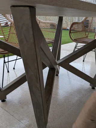 Mesa Exterior Jardin y sillas