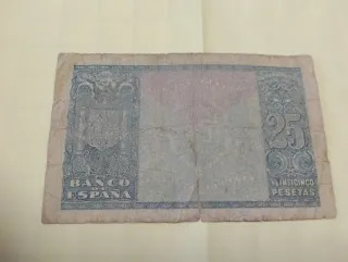 Billete 25 Pesetas Banco de España