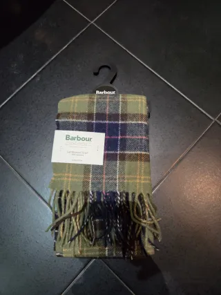 Bufanda Barbour lambswool scarf classic