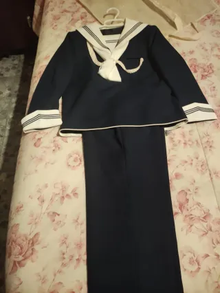 Traje de comunión marinero niño talla 10