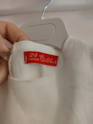 Vestido ceremonia niña