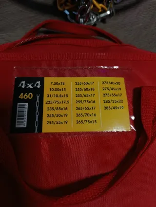 Cadenas de nieve para todo furgonetas