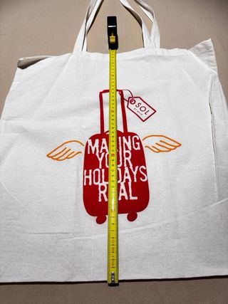 Tote Bag Making your holidays real by Sol Meliá