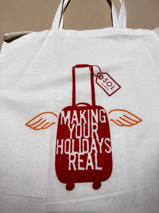 Tote Bag Making your holidays real by Sol Meliá
