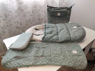 Conjunto de fundas y bolso para silla bebé