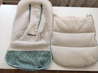 Conjunto de fundas y bolso para silla bebé