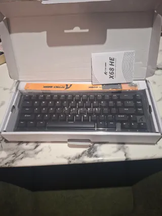 Attack Shark x68 he negro.