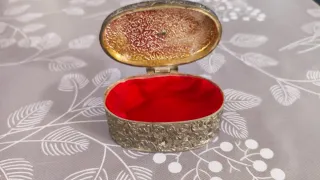 Joyero Plata Vintage