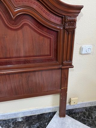 Cabecero madera maciza