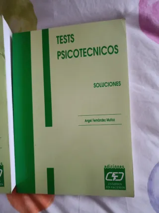 Tests psicotecnicos.
