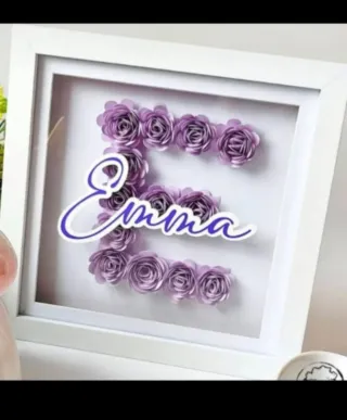 Cuadros de rosas eternas personalizados totalmente