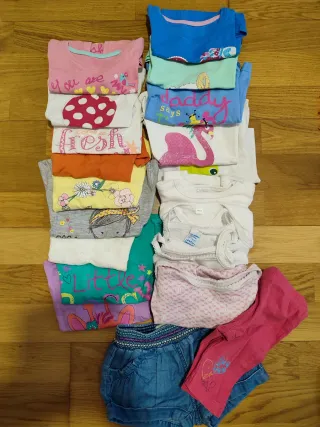 Lote ropa niña 12 meses aproximadamente