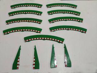 Bordes para pista scalextric