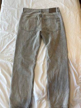 Pantalones tejanos grises - talla 40 - hombre