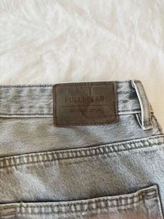 Pantalones tejanos grises - talla 40 - hombre