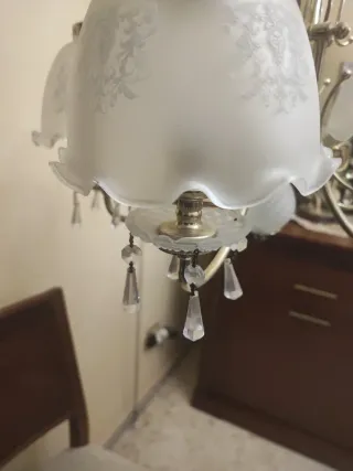 LAMPARA DE SALÓN LAGRIMAS