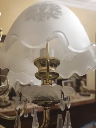 LAMPARA DE SALÓN LAGRIMAS