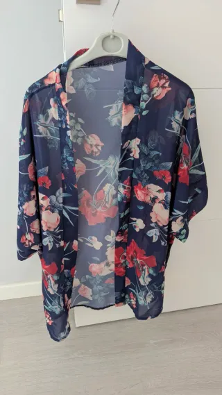 Kimono ligero flores