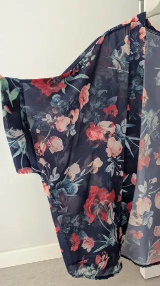 Kimono ligero flores