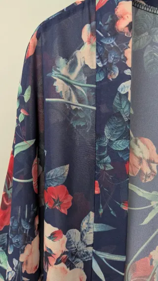 Kimono ligero flores